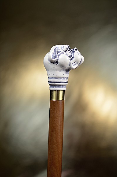 Vycházková hůl sběratelská Boxer