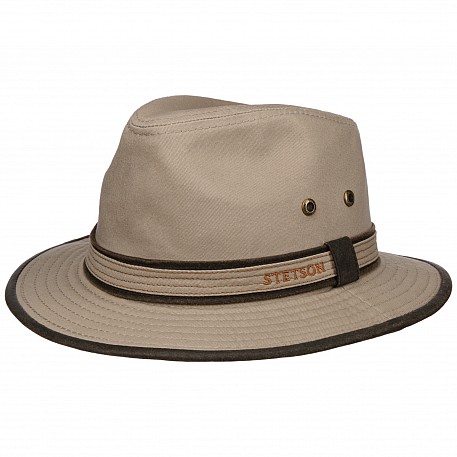 Klobouk Stetson Traveller Cotton nature