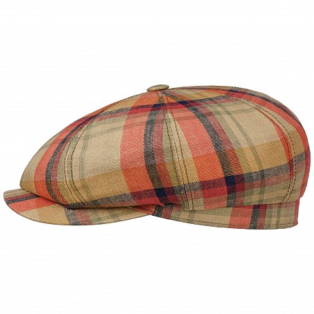 Bekovka Stetson Hatteras Linen Check multicolored