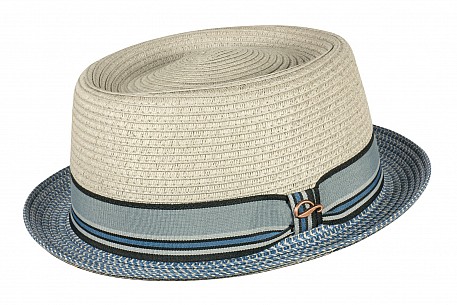 Klobouk letní Pork Pie Göttmann Blue