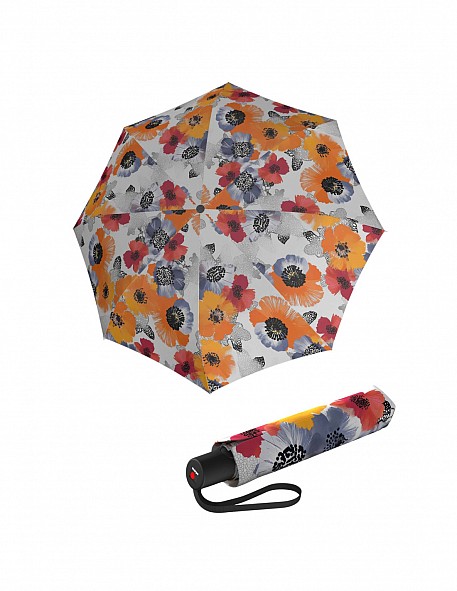 Deštník skládací Knirps A 200 Medium Duomatic Poppy
