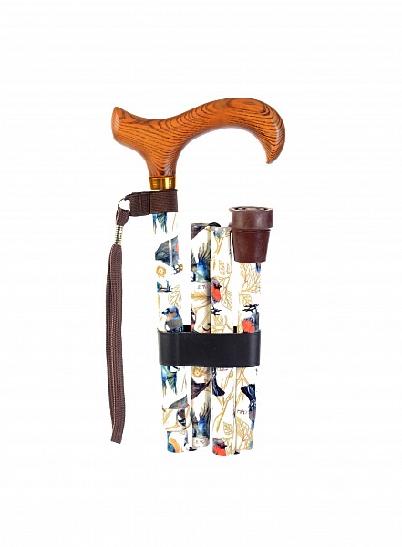 Vycházková hůl skládací Bird (81-91 cm)