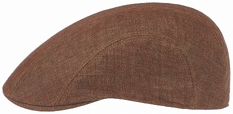 Bekovka Stetson Ivy Cap Linen v hnědé