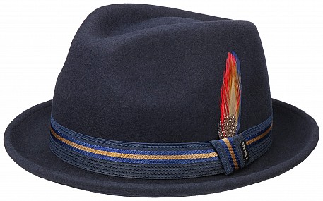 Klobouk Stetson Player Woolfelt tmavě modrý