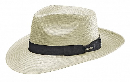 Letní klobouk Fedora Toyo Stetson bílý