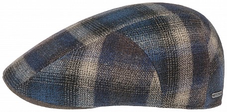 Bekovka Ivy Cap Virgin Wool Check Stetson