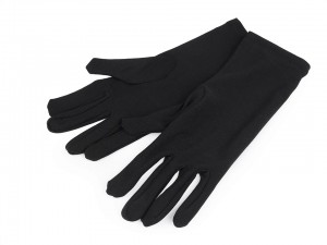 Dámské černé rukavice