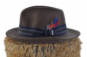 Klobouk Traveller Woolfelt Stetson hnědý