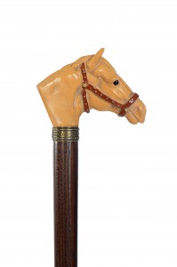 Vycházková hůl sběratelská Kůň