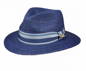 Letní klobouk Traveller Toyo Stetson Modrý