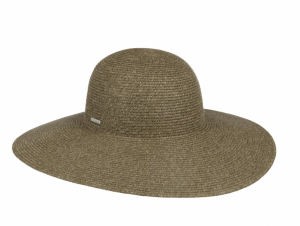 Široký letní klobouk Ladies Toyo Stetson hnědý
