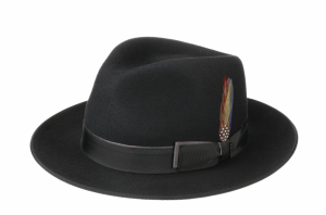 Fedora Woolfelt Stetson černá