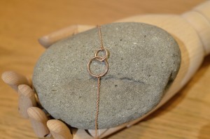 Náhrdelník Rose gold  "Kruh života" 