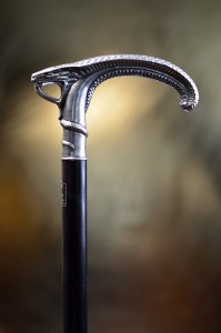 Vycházková hůl luxusní Fayet Snake s čepelí