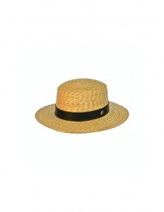 Letní slaměný klobouk Canotier Miramar  by Raceu Hats