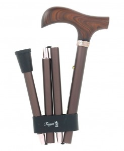Vycházková hůl skládací Fayet Bronze mini (68-78 cm)