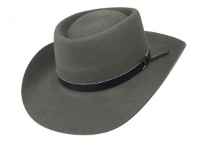 Westernový klobouk šedý Tonak
