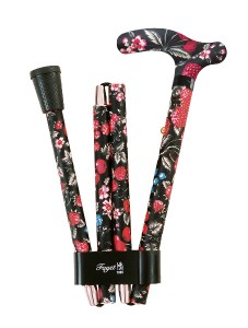 Vycházková hůl skládací Fayet fruits (82-92 cm)