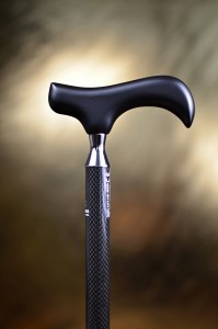 Vycházková hůl teleskopická Physio Carbon