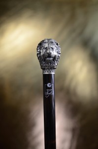Vycházková hůl Fayet Lion bronze