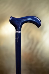 Vycházková hůl Hůlkárna Lesklá Dark Blue