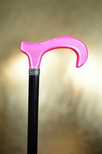 Vycházková hůl Pink Shine