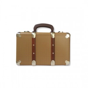 Retro mini nýtovaný kufr