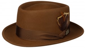 Klobouk Pork Pie Furfelt Stetson hnědý