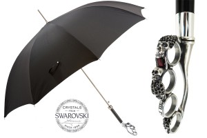 Deštník luxusní Pasotti Silver Knuckleduster 