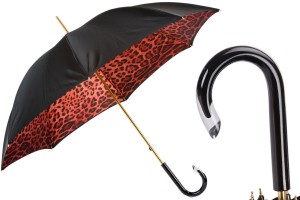 Deštník luxusní Pasotti Red Leopard