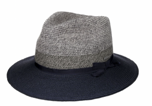Letní klobouk Traveller Toyo Stetson šedo-modrý