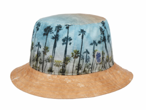 Bucket hat Linen Stetson Palms