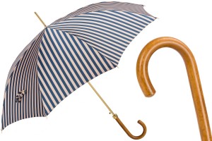 Deštník luxusní Pasotti Striped Malacca