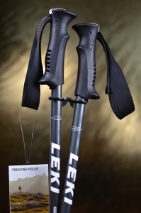 Trekingové hole Leki Eagle, coolgrey-white, 110 - 145 cm