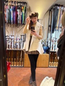 Dámský baret leopard tmavší Personality