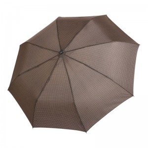 Deštník holový Stockholm hnědý
