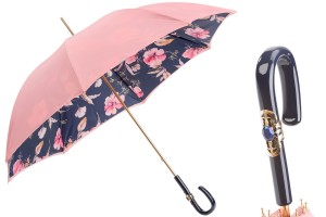 Deštník luxusní Pasotti Pink Flowers 