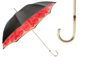 Deštník luxusní Pasotti Red Flower