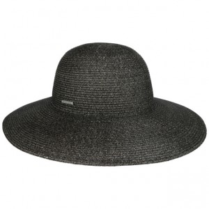 Široký letní klobouk Ladies Toyo Stetson černý