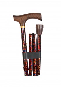 Vycházková hůl skládací Gastrock Paisley (86-96 cm)