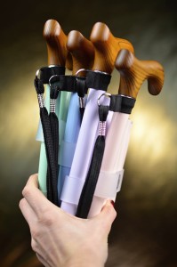 Vycházková hůl skládací Pastel (81-89 cm)