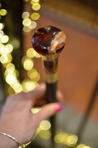 Vycházková hůl sběratelská Milord 