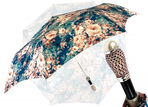 Deštník skládací luxusní il Marchesato Vintage Floral 
