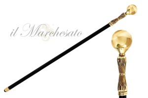 Vycházková hůl sběratelská Gold Mirror il Marchesato