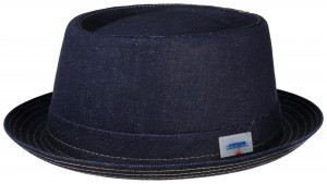 Klobouk Porkpie z džínoviny Akce