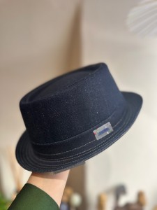 Klobouk Porkpie z džínoviny Akce