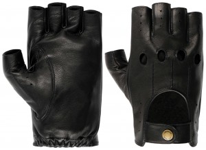 Pánské řidičské rukavice bezprsté Stetson černé 