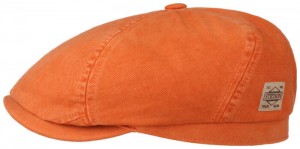Bekovka 6-Panel Cap manšestrová oranžová Vintage