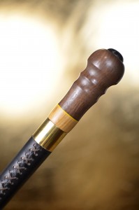 Vycházková hůl sběratelská XXL s nožem 