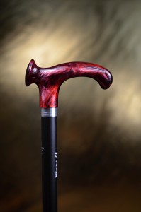 Vycházková hůl ergonomická s nastavitelnou délkou Gastroc Rubin